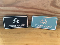 Made to order GirlGuide Leather pin Badge | Personalise Your Own Guide Name Badge | FREE P&P