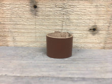 The Woggle Makers Scout Woggle Light Brown 20p Biodegradable Leather Woggles - 100% genuine Leather Loop Scout Woggles