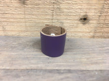 The Woggle Makers Scout Woggle Purple 20p Biodegradable Leather Woggles - 100% genuine Leather Loop Scout Woggles