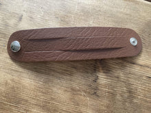 The WoggleMakers Scout Woggle Light Brown / 5 Scouting Activity Packs - Unplaited Leather Woggles with instructions.