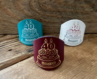 UK Beaver Scout 40th Birthday Leather Scout Woggle