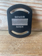 Leather Scout Slider | Senior Sixer Gold Leather Neck Slide | Free UK Shipping