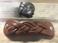 Double Plaited Leather Scout Woggle
