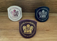 CELEBRATORY KING CHARLES III CORONATION SCOUT WOGGLE | LIMITED EDITION UK SCOUT ASSOCIATION LEATHER SCOUT WOGGLE| FREE P&P