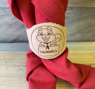 Handmade Leather Scout Woggle|Squirrel UK Scout Association|FREE UK P&P