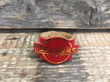 The WoggleMakers Scout Woggle Red Beaver Scout Leather Woggle - Fun Beaver Scout Woggle with gold print - £2.50 FREE P&P