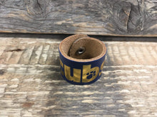 The WoggleMakers Scout Woggle Royal Blue Cub Scout Leather Woggle - Leather Cub Scout Woggle with gold print -£1.50 FREE P&P